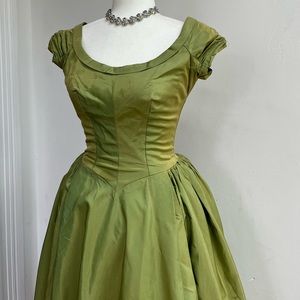 Vintage Priscilla of Boston bridesmaid prom dress